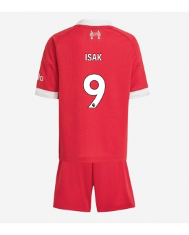 Liverpool Alexander Isak #9 Maglia Gara Casa Repliche 2025-26 Bambino Maniche Corte Liverpool Alexander Isak #9 Maglia Gara Casa Repliche 2025-26 Bambino Maniche Corte
